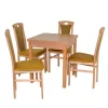 Wohnen Esstisch Gruppe in Buche - Kerneta (fünfteilig)
