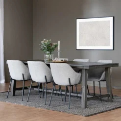 Esstisch Gruppe in Eiche dunkel - Vedraza (siebenteilig)^Wohnen Hot