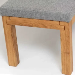 Wohnen Esstisch Holzbank mit Rückenlehne - Calypso