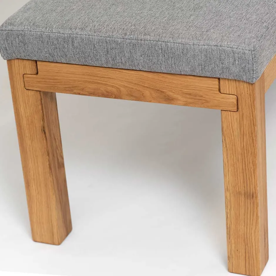 Wohnen Esstisch Holzbank mit Rückenlehne - Calypso