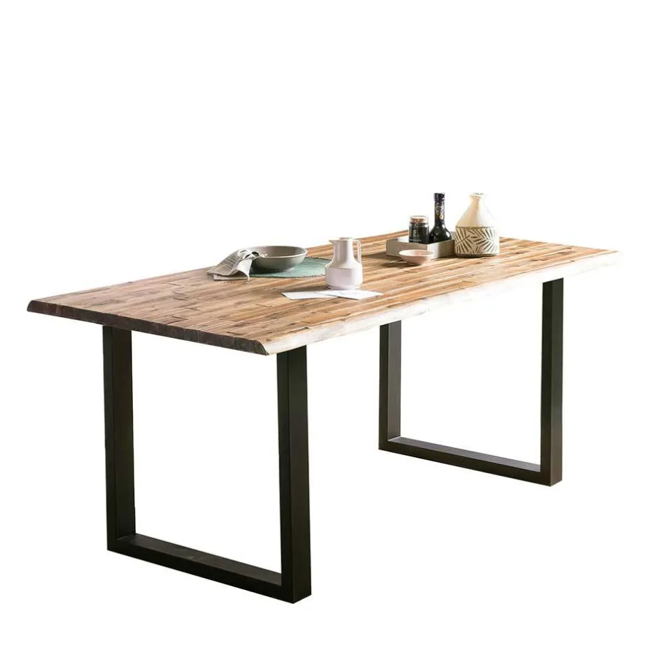 Wohnen Esstisch Kombination mit vier Stühlen - Barcelos (fünfteilig)