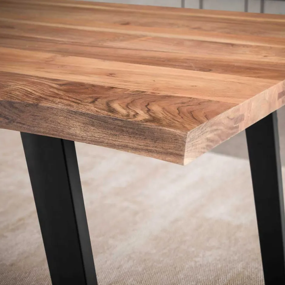 Wohnen Esstisch mit schrägen U-Beinen - Alice