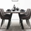 Wohnen Esstisch Namac in Rauchfarben Schwarz