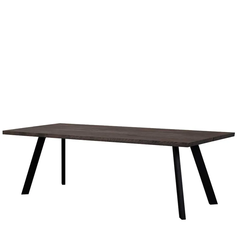 Wohnen Esstisch Namac in Rauchfarben Schwarz