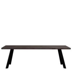 Wohnen Esstisch Namac in Rauchfarben Schwarz