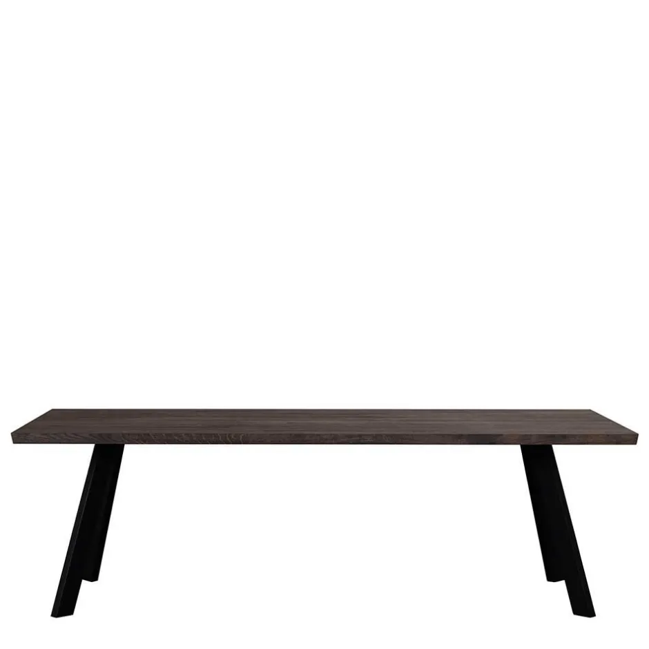 Wohnen Esstisch Namac in Rauchfarben Schwarz