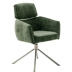 Esstisch Sessel in Oliv Grün Stoff - Occita (2er Set)^Wohnen Hot