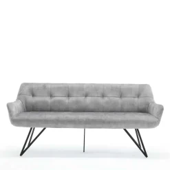 Esstisch Sofa in Grau Velours - Reymonda^Wohnen