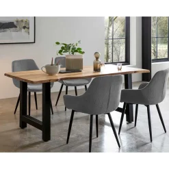 Esstisch und Armlehnenstühle Set - Greneca (fünfteilig)^Wohnen Clearance