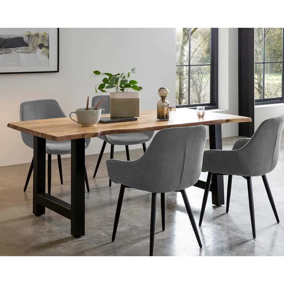 Esstisch und Armlehnenstühle Set - Greneca (fünfteilig)^Wohnen Clearance