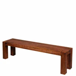 Wohnen Esstischbank aus Massivholz Hoslo Sheesham