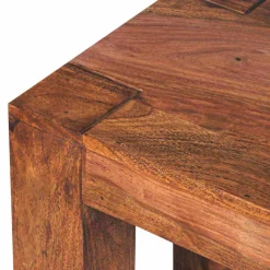 Wohnen Esstischbank aus Massivholz Hoslo Sheesham