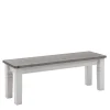 Esstischbank Mirandesca in Weiß Grau^Wohnen New