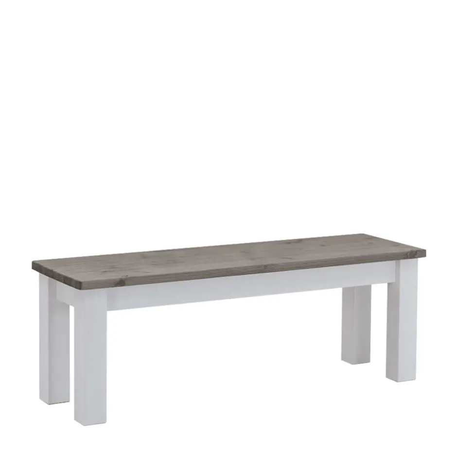 Esstischbank Ovidos in Weiß Grau^Wohnen Best