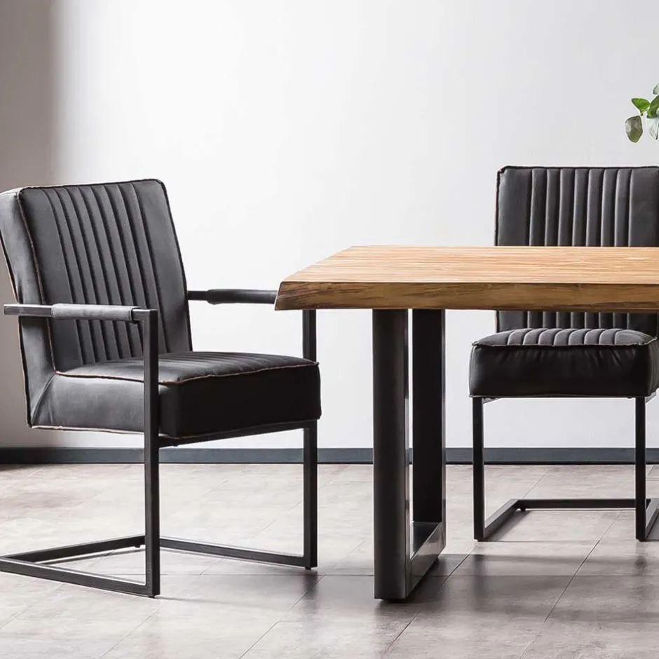 Esstischgruppe für acht Personen - Trane (neunteilig)^Wohnen Clearance