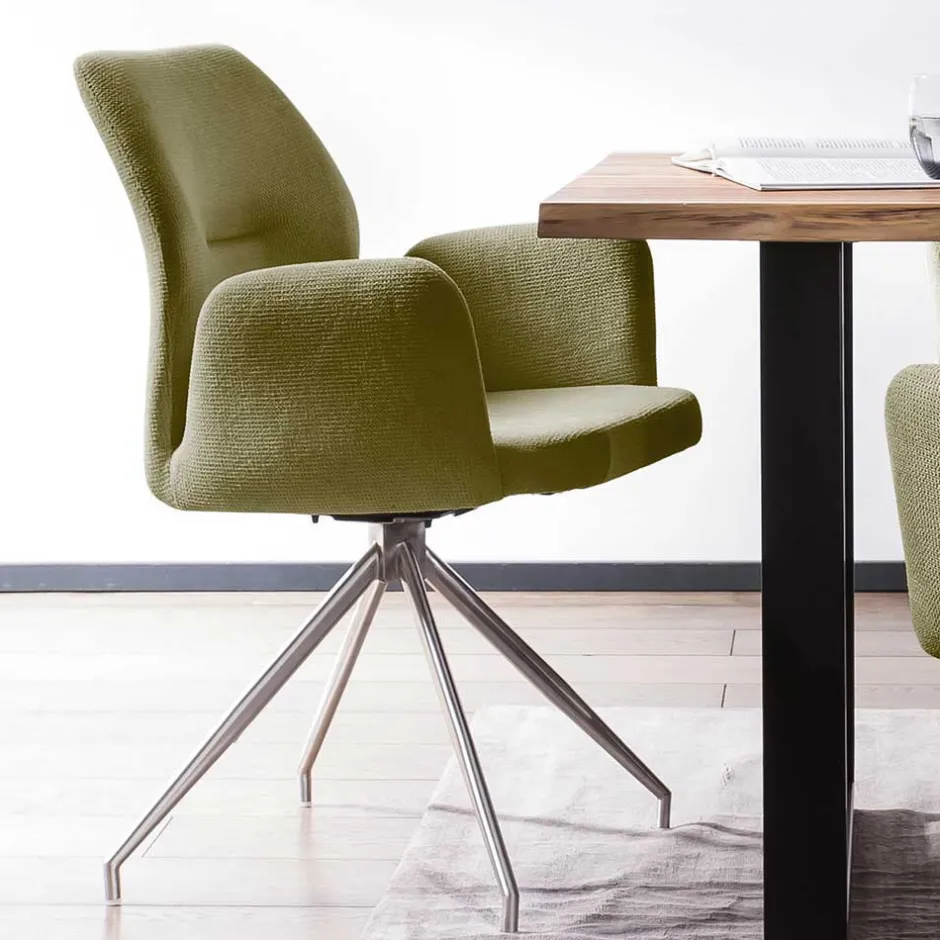 Wohnen Esstischgruppe für vier Personen - Adaha (fünfteilig)