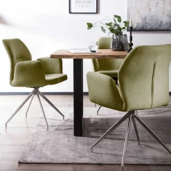 Wohnen Esstischgruppe für vier Personen - Adaha (fünfteilig)