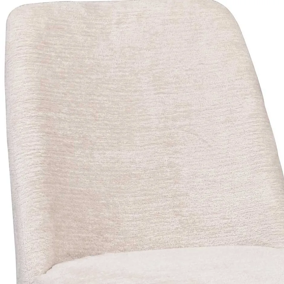 Wohnen Esstischgruppe in Eiche Dunkel & Beige - Relencia (siebenteilig)