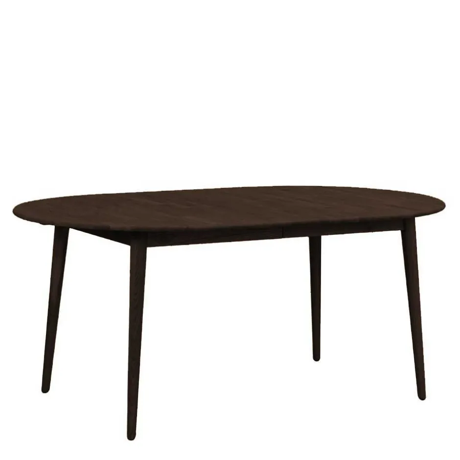 Wohnen Esstischgruppe in Eiche Dunkel & Beige - Relencia (siebenteilig)