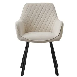 Wohnen Esstischgruppe mit Armlehnenstühlen - Ulanava (fünfteilig)