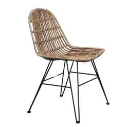 Esstischstuhl Barca aus Rattan^Wohnen Outlet