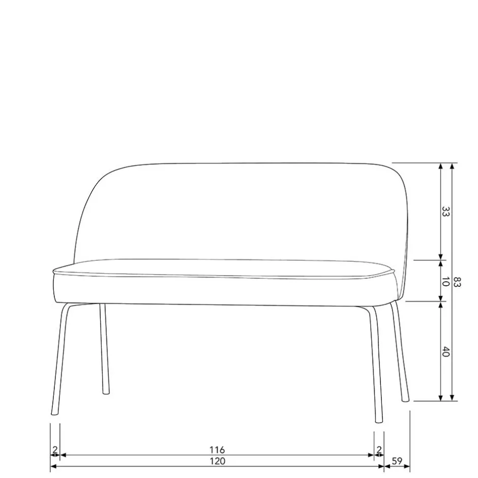 Esszimmer Bank aus Samt Dunkelgrün - Arletta^Wohnen Hot