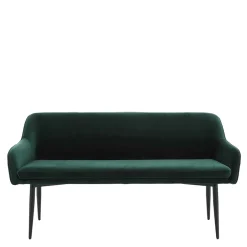 Wohnen Esszimmer Bank in Dunkelgrün Samt - Laruis
