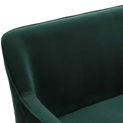 Wohnen Esszimmer Bank in Dunkelgrün Samt - Laruis