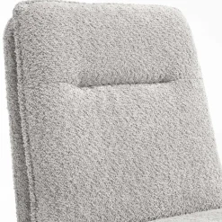 Wohnen Esszimmer Drehstühle in Grau Boucle - Topra (2er Set)