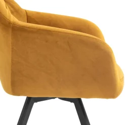 Wohnen Esszimmer Drehstuhl mit Armlehnen - Delamaro