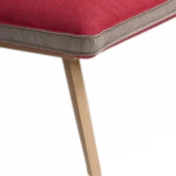 Wohnen Esszimmer Eckbank in Rot mit Beige - Laudion