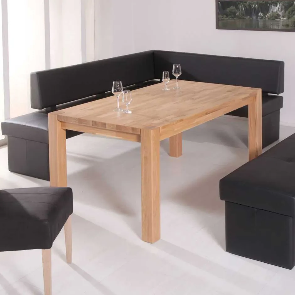 Esszimmer Eckbank Stilisto in Schwarz^Wohnen Outlet