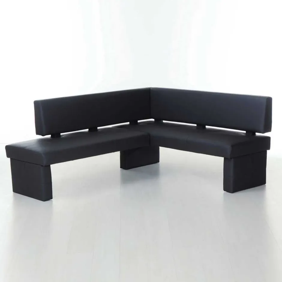 Esszimmer Eckbank Stilisto in Schwarz^Wohnen Outlet