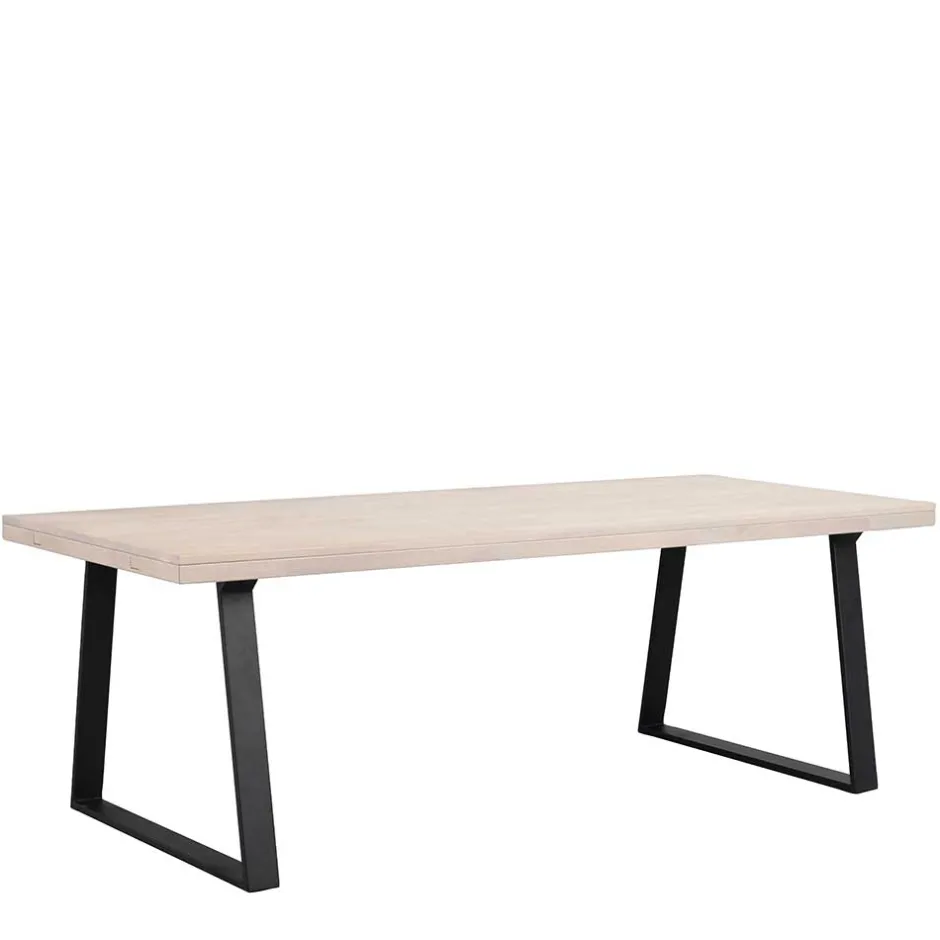 Wohnen Esszimmer Esstisch aus White Wash Eiche - Ledicatos