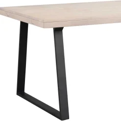 Wohnen Esszimmer Esstisch aus White Wash Eiche - Ledicatos