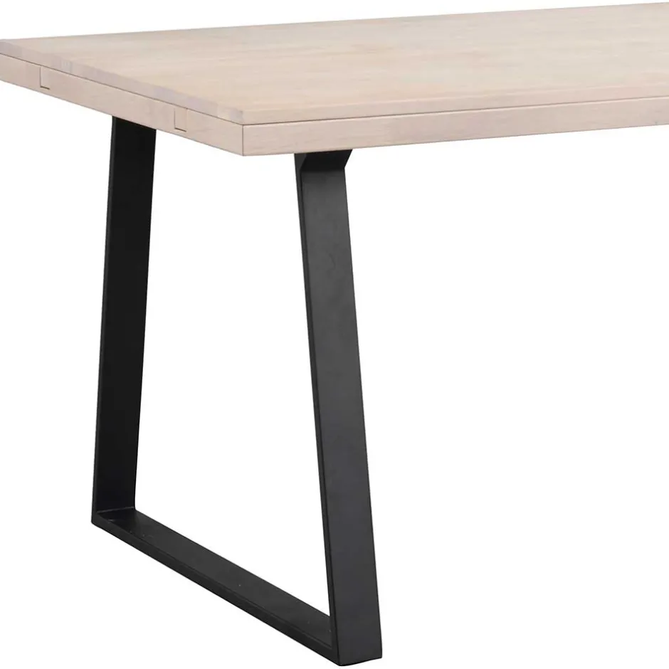 Wohnen Esszimmer Esstisch aus White Wash Eiche - Ledicatos