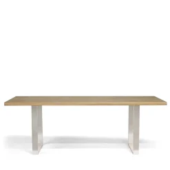 Esszimmer Esstisch in Eiche Bianco Holz - Merida^Wohnen Discount