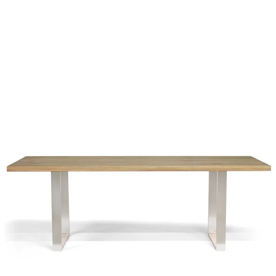 Esszimmer Esstisch in Eiche Bianco Holz - Merida^Wohnen Discount