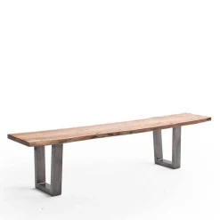 Wohnen Esszimmer Esstischbank mit Baumkanten - Onan