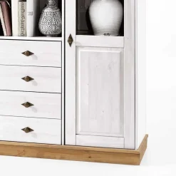 Wohnen Esszimmer Highboard Sibiuta im Landhausstil