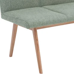 Wohnen Esszimmer Polsterbank in Grün & Eiche - Pusadon