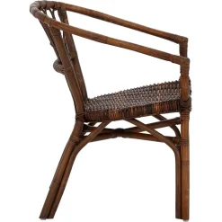 Esszimmer Rattanstuhl in Braun - Longford (2er Set)^Wohnen Sale