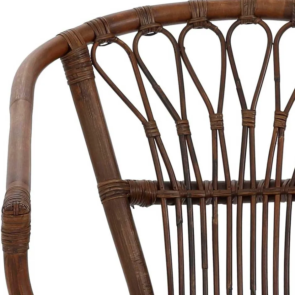 Esszimmer Rattanstuhl in Braun - Longford (2er Set)^Wohnen Sale