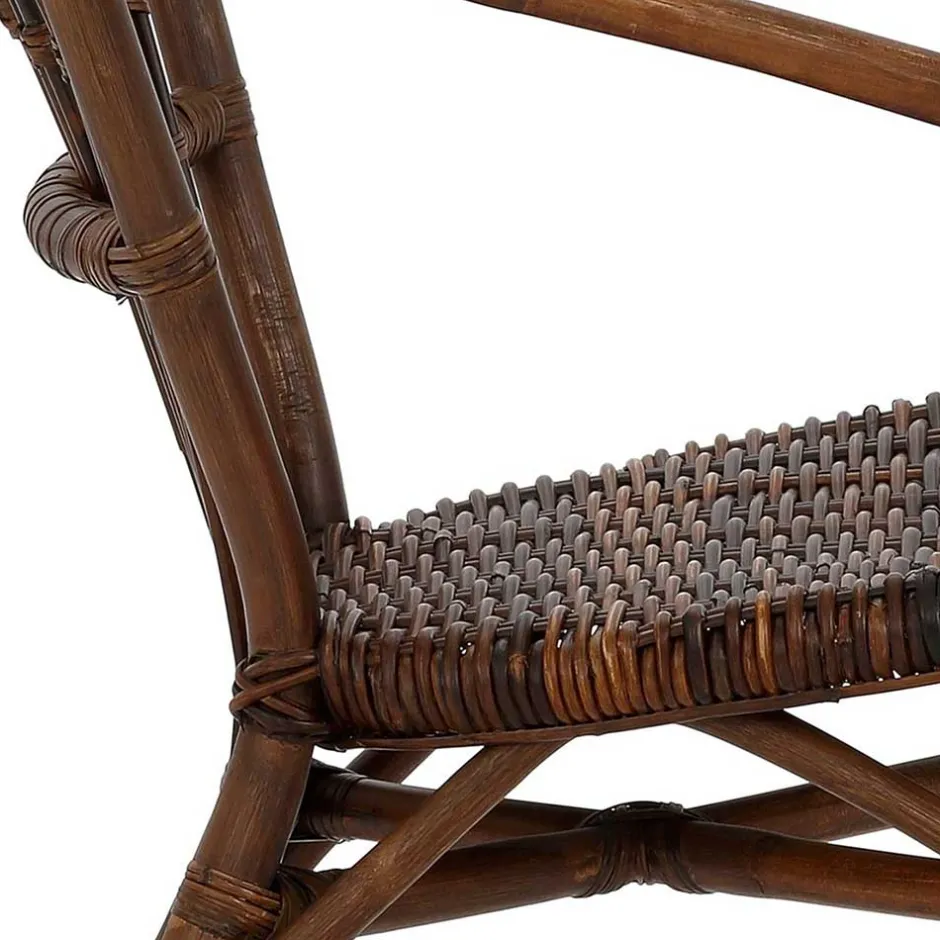 Esszimmer Rattanstuhl in Braun - Longford (2er Set)^Wohnen Sale