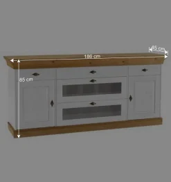 Esszimmer Sideboard Sibiuta im Landhaus Design^Wohnen Online