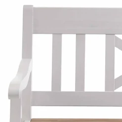 Wohnen Esszimmer Sitzbank Barlad in Weiß Kiefer massiv