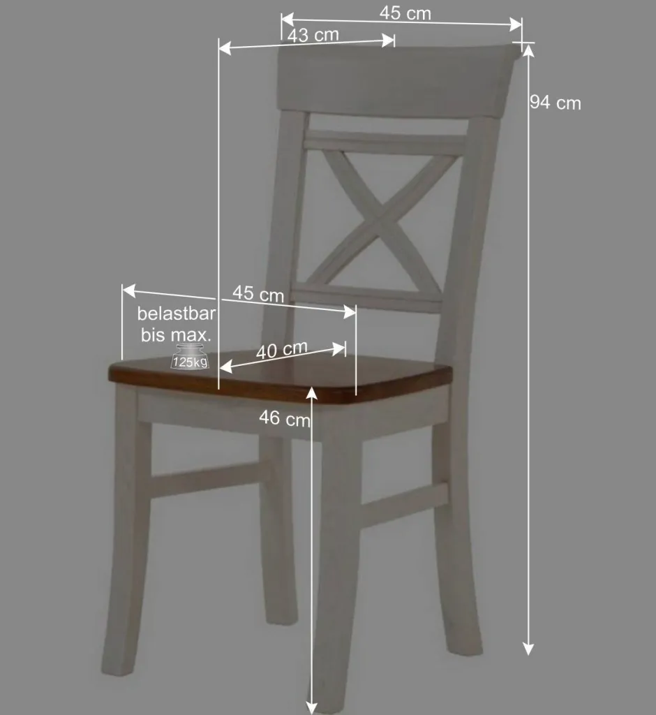 Wohnen Esszimmer Sitzecke Barlad in Weiß Bernstein (vierteilig)