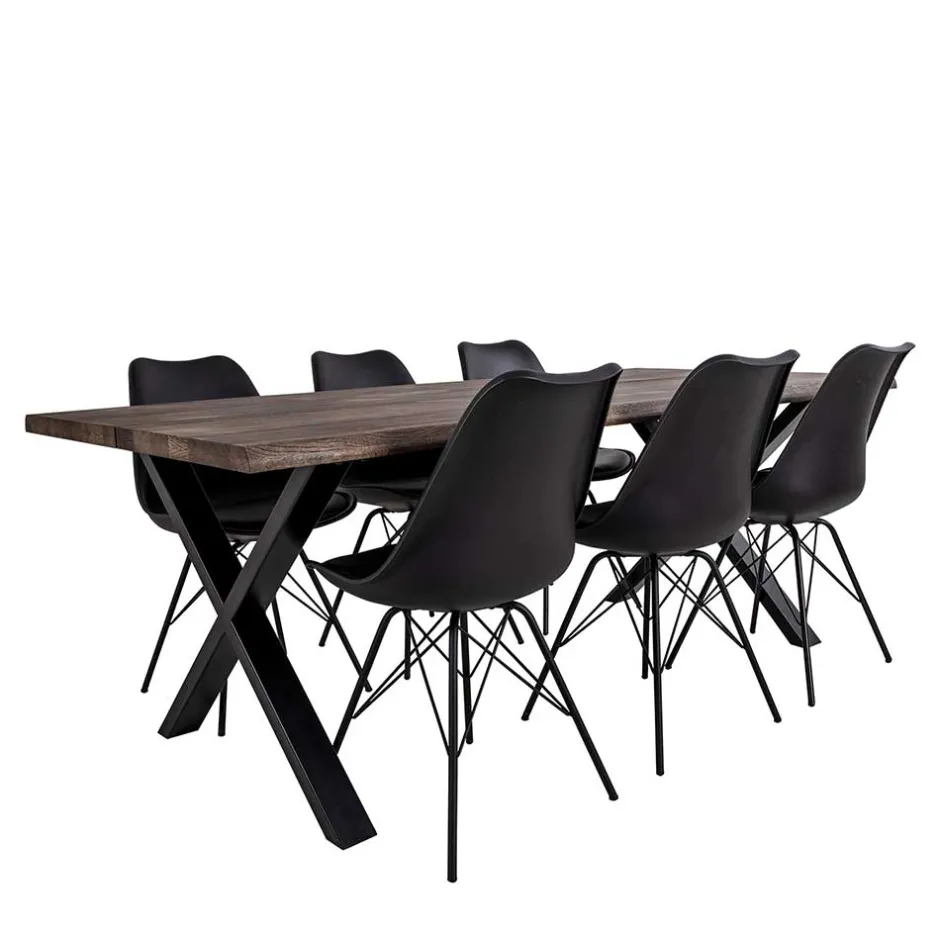 Wohnen Esszimmer Sitzgruppe als Set - Comi (siebenteilig)