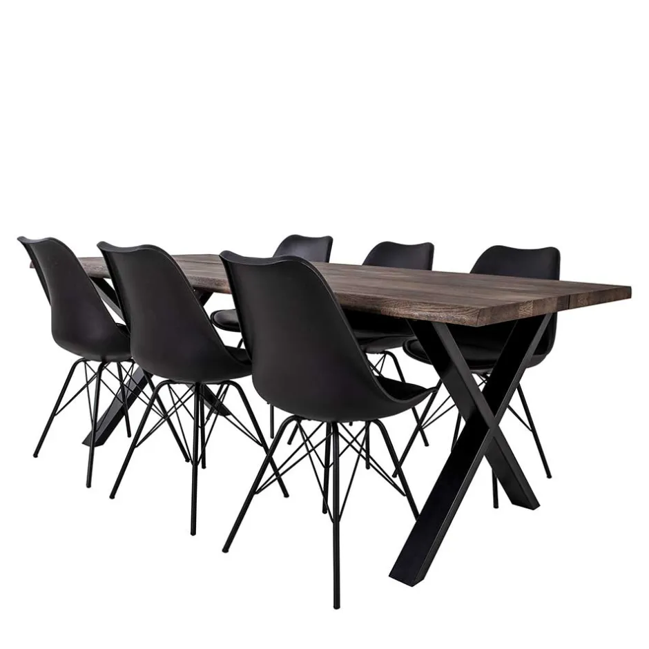 Wohnen Esszimmer Sitzgruppe als Set - Comi (siebenteilig)