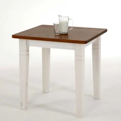 Wohnen Esszimmer Sitzgruppe Barlad im Landhausstil (fünfteilig)